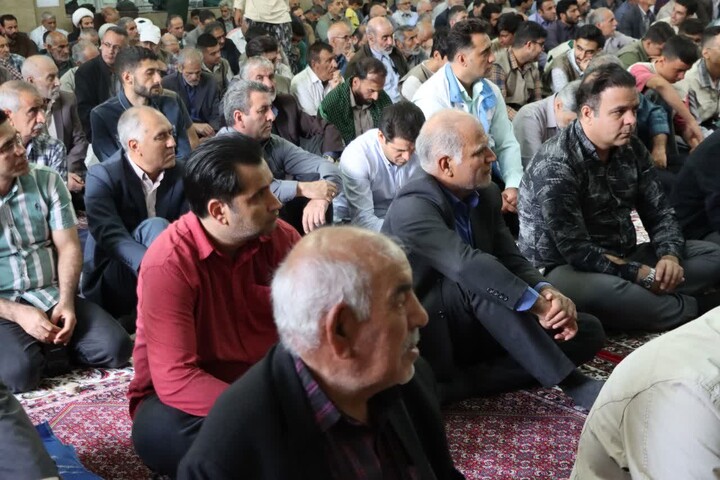 تصاویر/ اقامه نمازجمعه شهر ابهر