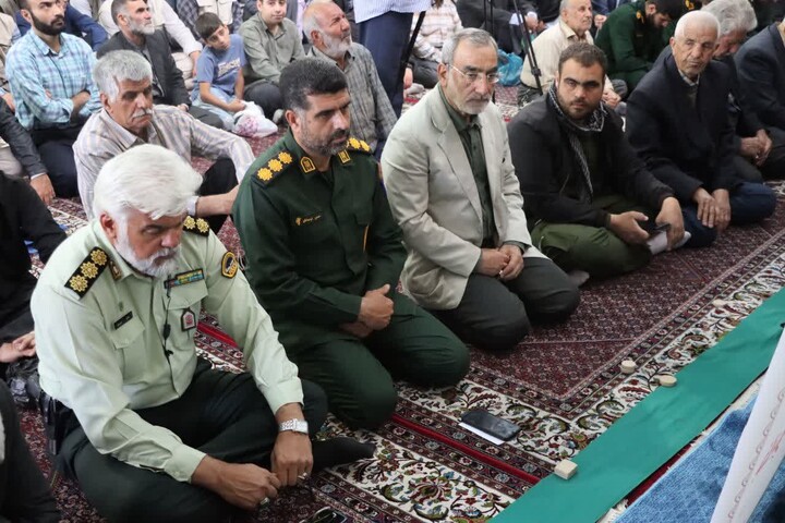 تصاویر/ اقامه نمازجمعه شهر ابهر