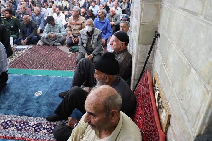 تصاویر/ اقامه نمازجمعه شهر ابهر