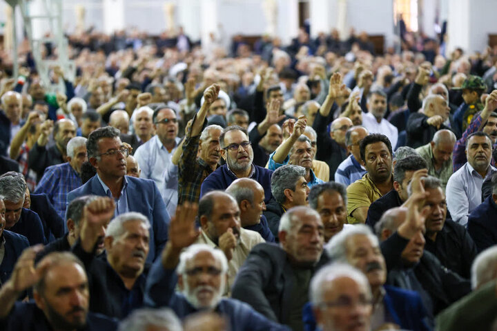 تصاویر/ اقامه نمازجمعه شهر تبریز
