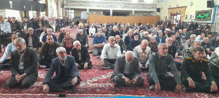 تصاویر/ اقامه نمازجمعه شهر اسکو