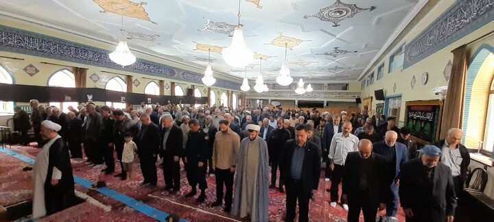 تصاویر/ اقامه نمازجمعه شهر اسکو