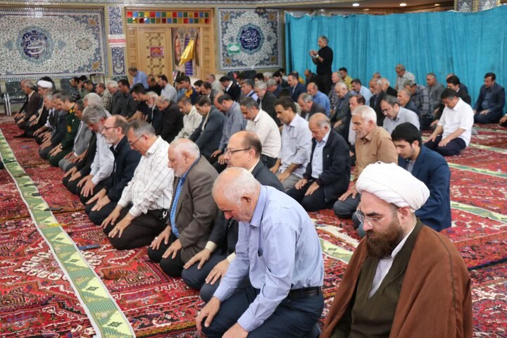 تصاویر/ اقامه نمازجمعه شهر جلفا