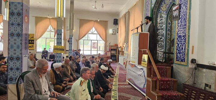 تصاویر/ اقامه نمازجمعه شهر سلطانیه