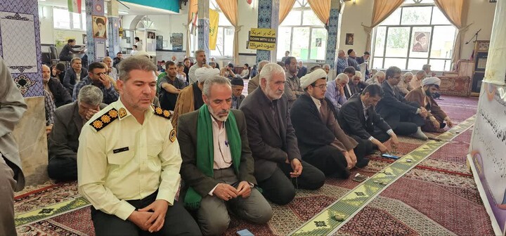 تصاویر/ اقامه نمازجمعه شهر سلطانیه