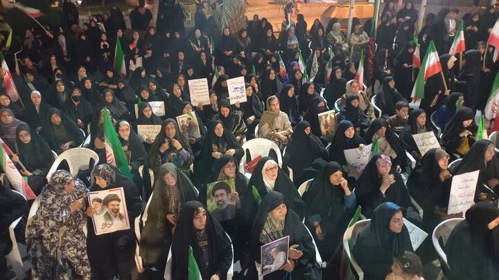 تصاویر/ ایستادگی مردم ولایتمدار و انقلابی شهرستان گرمسار