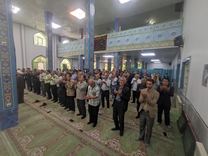 تصاویر/ اقامه نمازجمعه شهر طارم
