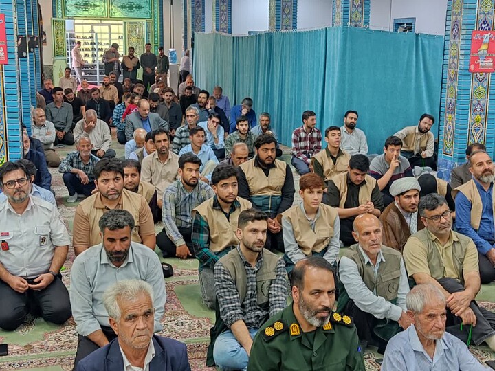 تصاویر/ اقامه نمازجمعه شهر طارم