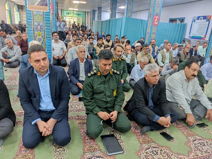 تصاویر/ اقامه نمازجمعه شهر طارم