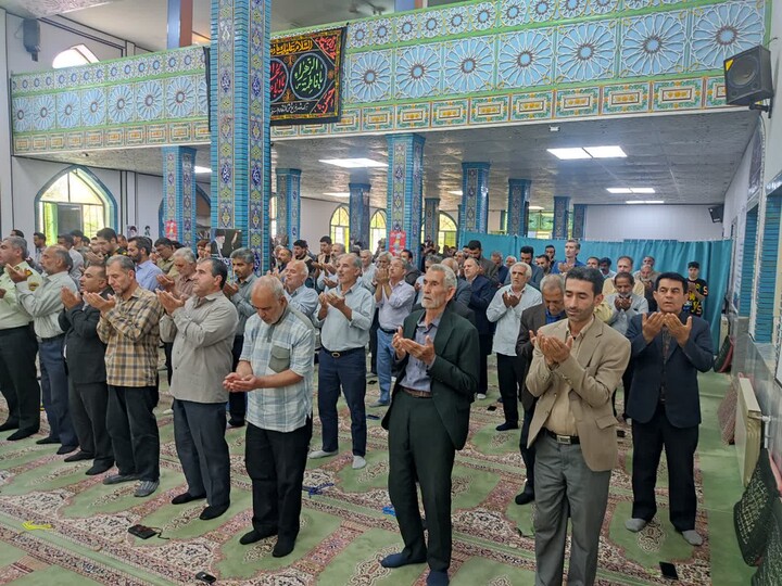 تصاویر/ اقامه نمازجمعه شهر طارم