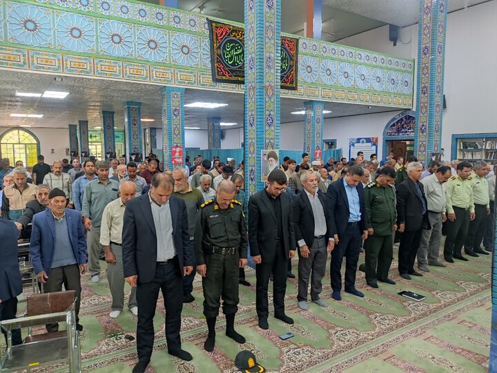 تصاویر/ اقامه نمازجمعه شهر طارم