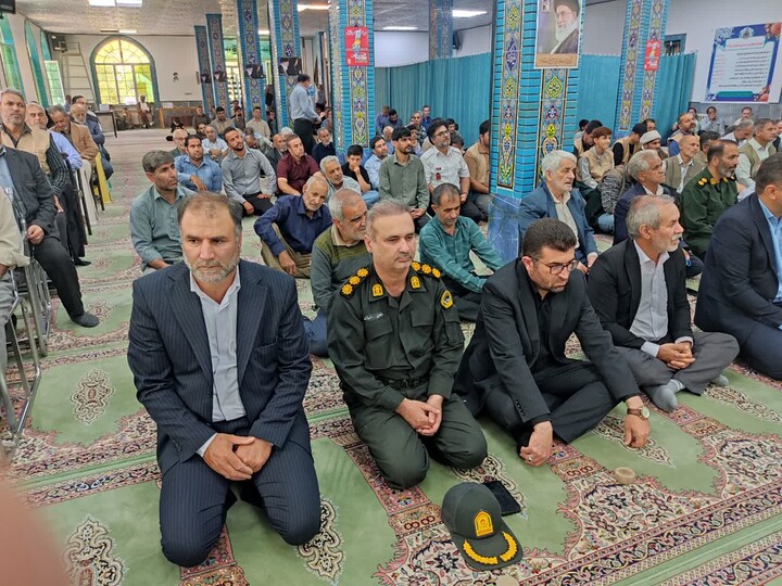 تصاویر/ اقامه نمازجمعه شهر طارم