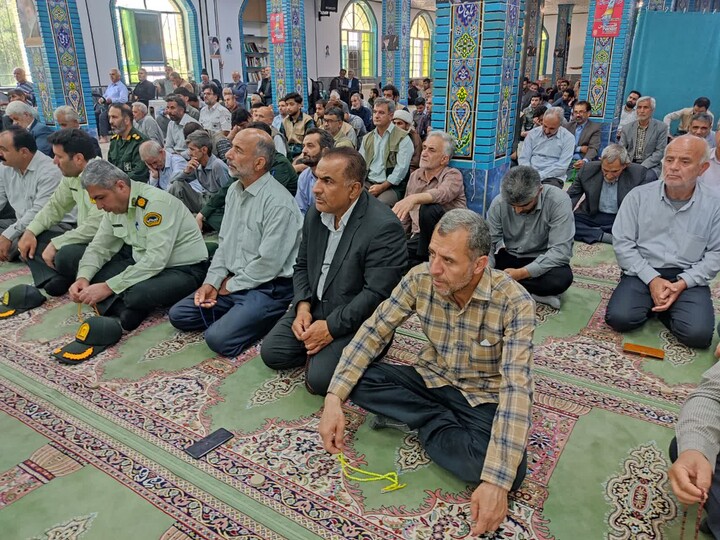 تصاویر/ اقامه نمازجمعه شهر طارم