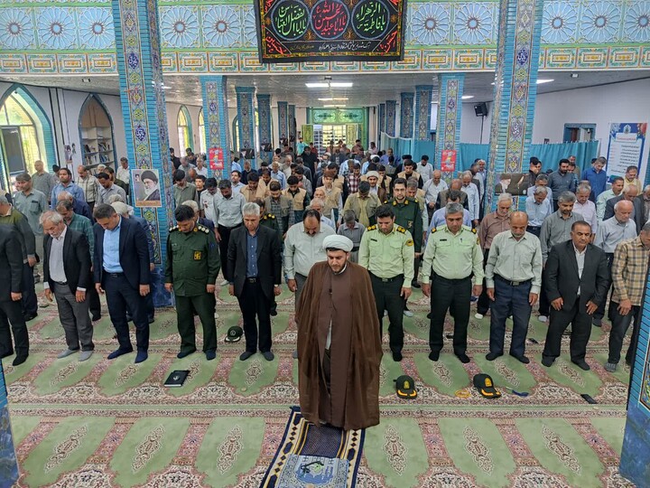 تصاویر/ اقامه نمازجمعه شهر طارم