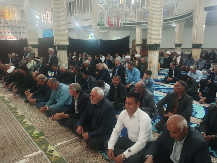 تصاویر/ اقامه نمازجمعه شهر لیلان