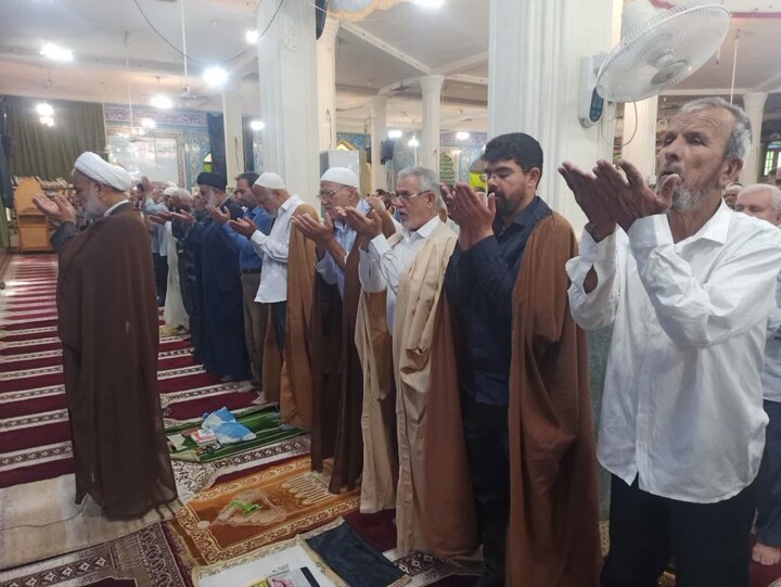 نماز جمعه برازجان به روایت تصویر