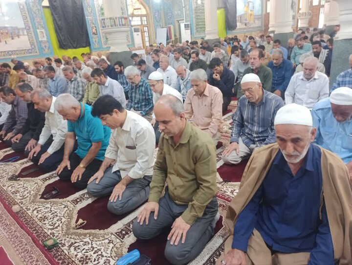 نماز جمعه برازجان به روایت تصویر