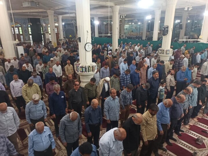 نماز جمعه برازجان به روایت تصویر
