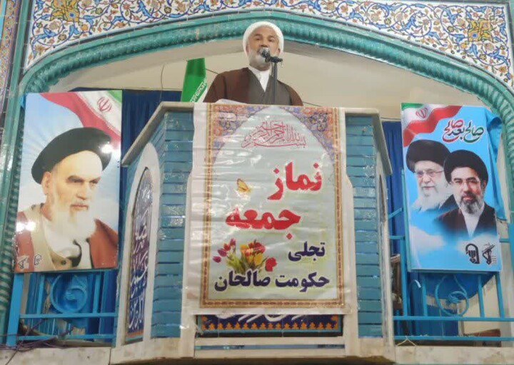 نماز جمعه برازجان به روایت تصویر
