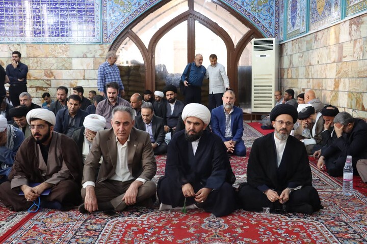 مراسم درگذشت همشیره نماینده ولی فقیه در خوزستان