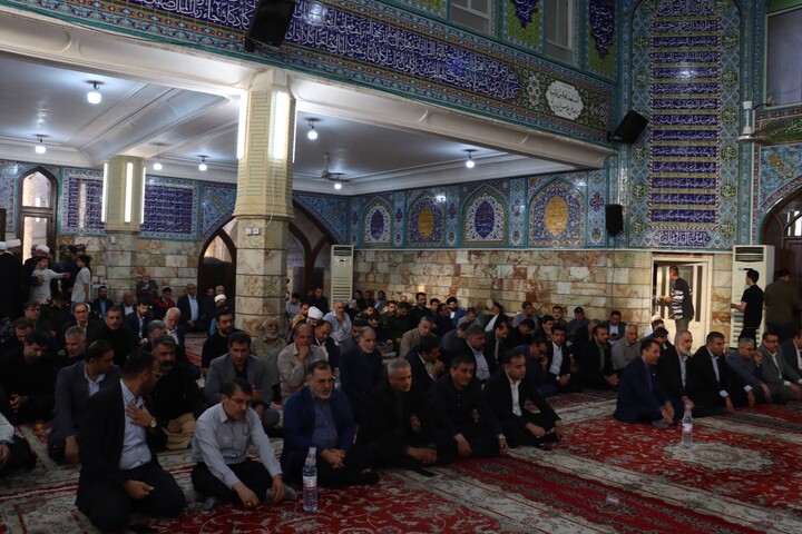 مراسم درگذشت همشیره نماینده ولی فقیه در خوزستان