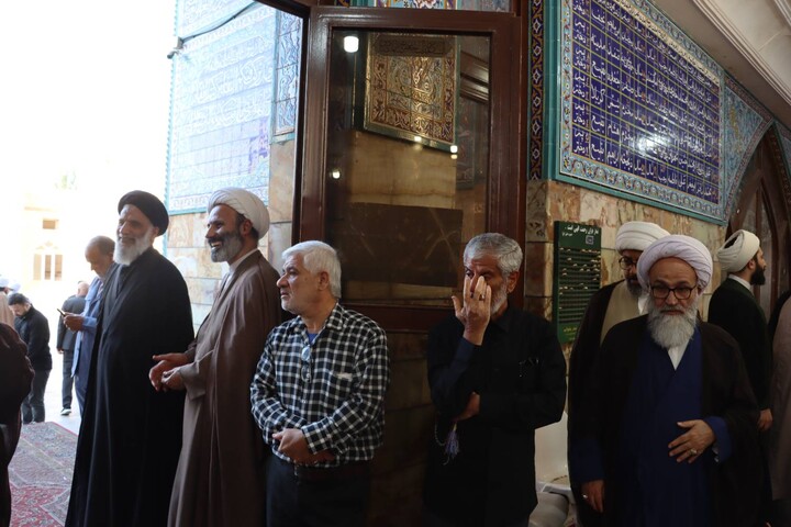 مراسم درگذشت همشیره نماینده ولی فقیه در خوزستان