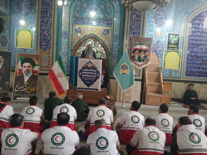 تصاویر/ اقامه نمازجمعه شهر میانه