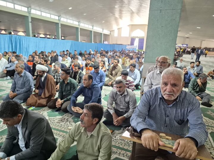 تصاویر/ اقامه نمازجمعه شهر عنبرآباد