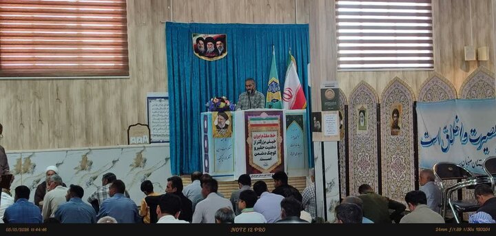 تصاویر/ اقامه نمازجمعه شهر منوجان