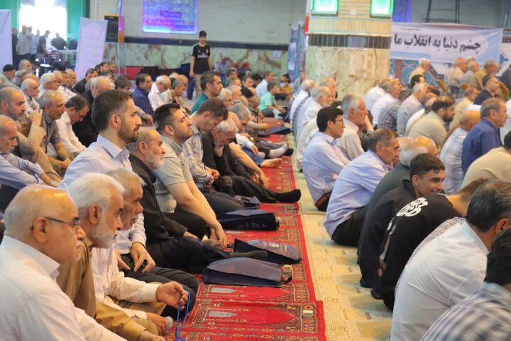 تصاویر/ ماز باشکوه عبادی‌ـ‌سیاسی جمعه در اسلامشهر