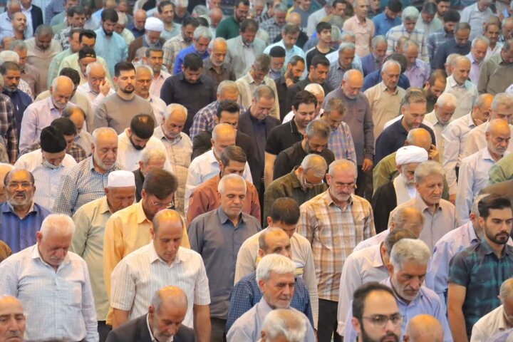 تصاویر/ ماز باشکوه عبادی‌ـ‌سیاسی جمعه در اسلامشهر