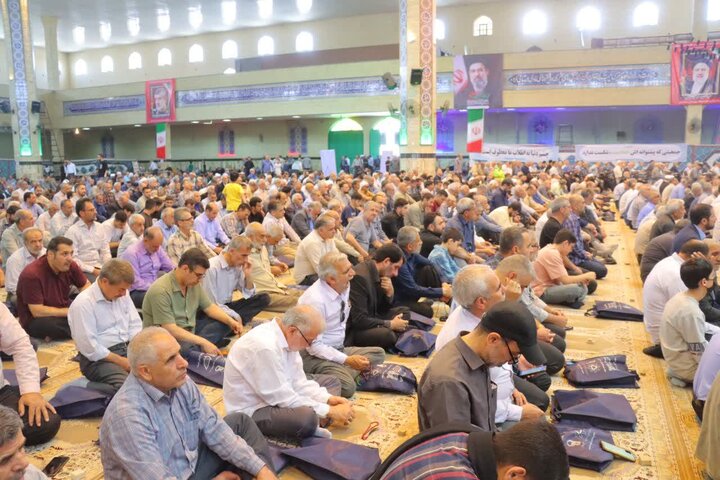 تصاویر/ ماز باشکوه عبادی‌ـ‌سیاسی جمعه در اسلامشهر
