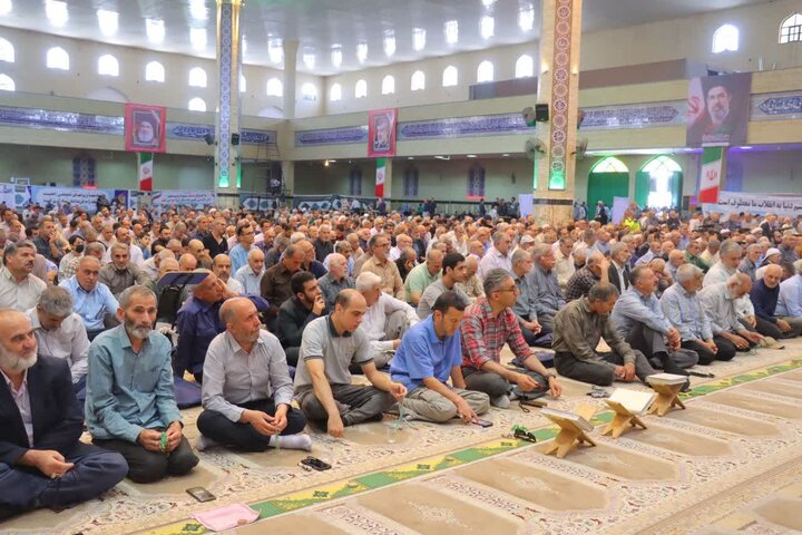 تصاویر/ ماز باشکوه عبادی‌ـ‌سیاسی جمعه در اسلامشهر