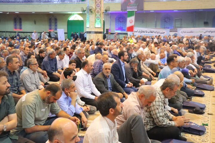 تصاویر/ ماز باشکوه عبادی‌ـ‌سیاسی جمعه در اسلامشهر