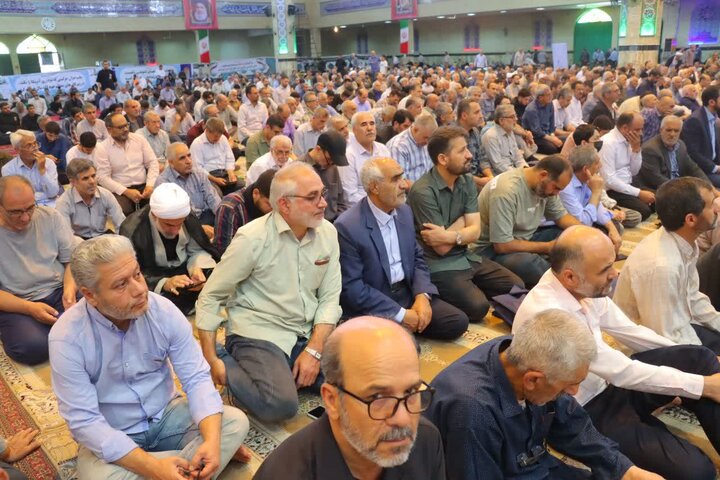 تصاویر/ ماز باشکوه عبادی‌ـ‌سیاسی جمعه در اسلامشهر
