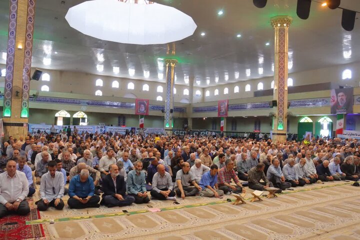 تصاویر/ ماز باشکوه عبادی‌ـ‌سیاسی جمعه در اسلامشهر