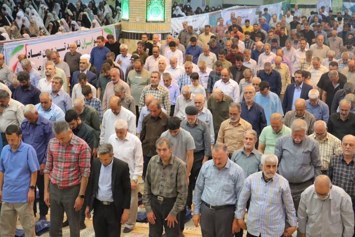 تصاویر/ ماز باشکوه عبادی‌ـ‌سیاسی جمعه در اسلامشهر