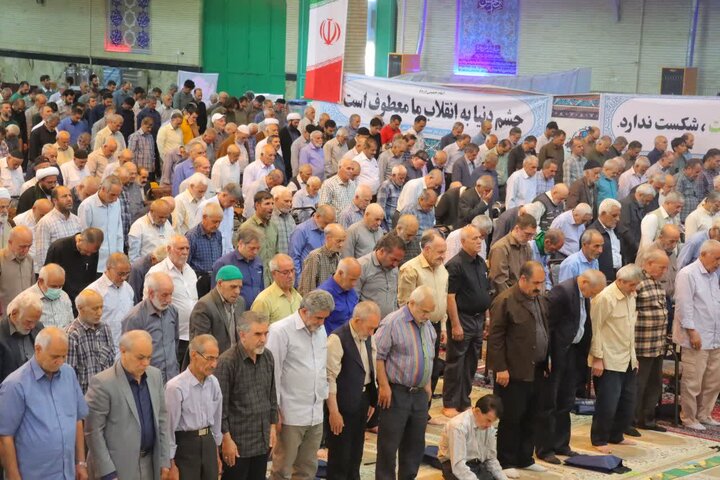 تصاویر/ ماز باشکوه عبادی‌ـ‌سیاسی جمعه در اسلامشهر