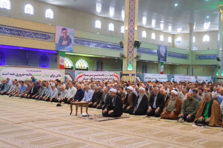 تصاویر/ ماز باشکوه عبادی‌ـ‌سیاسی جمعه در اسلامشهر