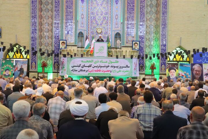 تصاویر/ ماز باشکوه عبادی‌ـ‌سیاسی جمعه در اسلامشهر