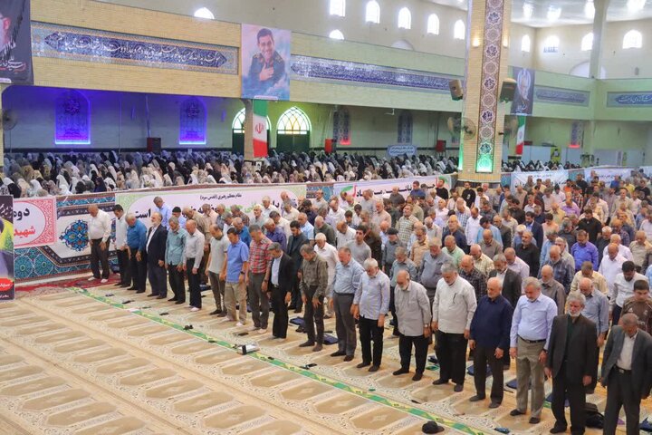 تصاویر/ ماز باشکوه عبادی‌ـ‌سیاسی جمعه در اسلامشهر