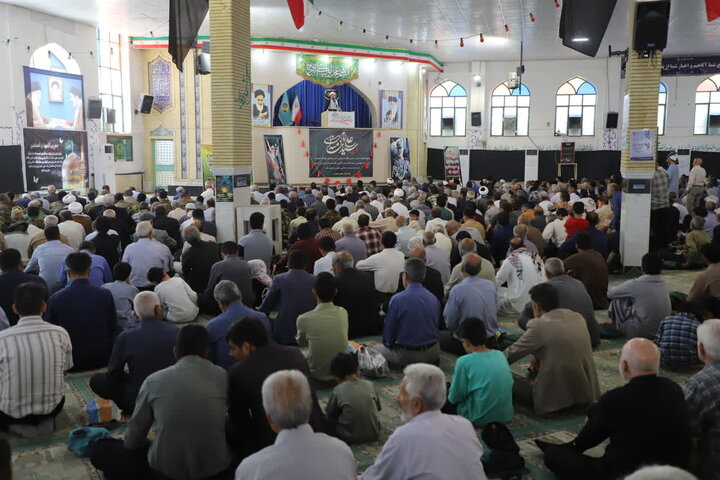 تصاویر/ آیین عبادی سیاسی نماز جمعه شهرستان زاهدان