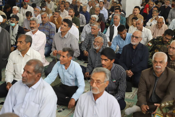 تصاویر/ آیین عبادی سیاسی نماز جمعه شهرستان زاهدان