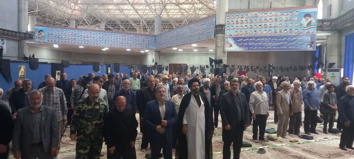 تصاویر/ نماز جمعه شهرستان محمودآباد
