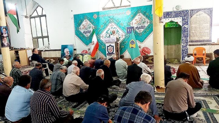 تصاویر/ نماز عبادی سیاسی جمعه در شهرستان سوادکوه