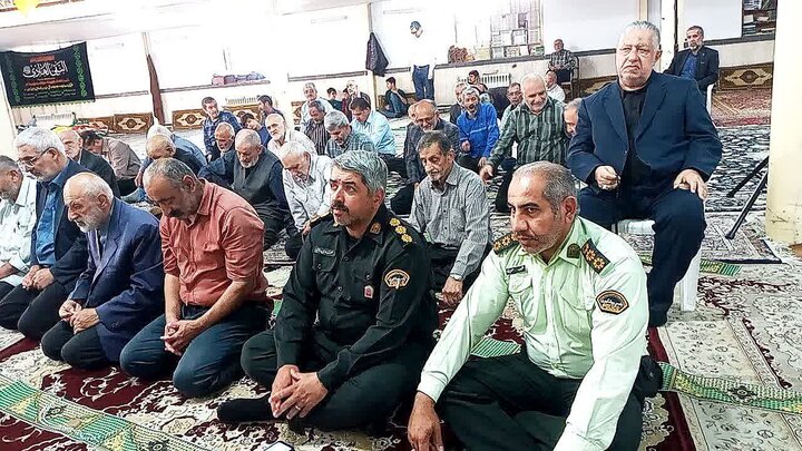 تصاویر/ نماز عبادی سیاسی جمعه در شهرستان سوادکوه
