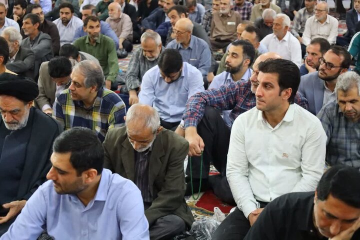 تصاویر/ نماز عبادی سیاسی جمعه در شهرستان ساری