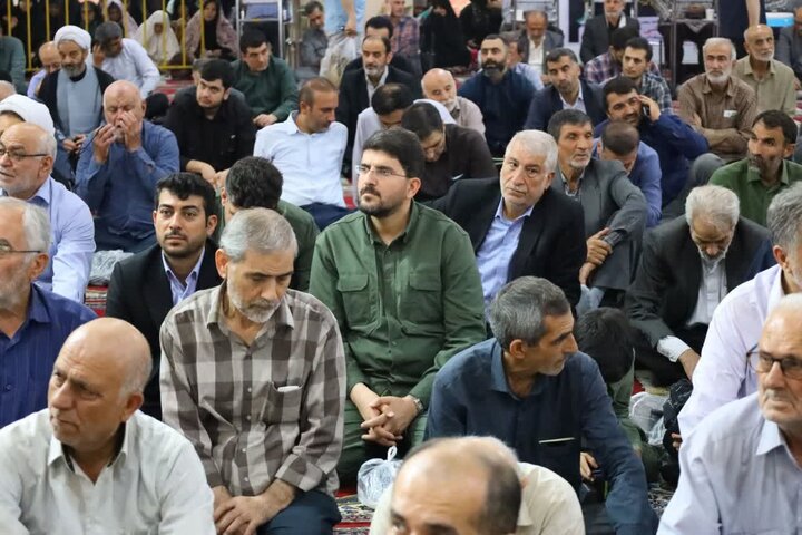 تصاویر/ نماز عبادی سیاسی جمعه در شهرستان ساری