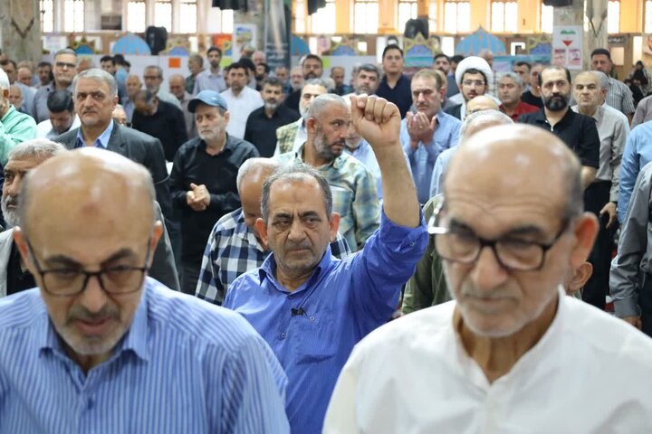 تصاویر/ نماز عبادی سیاسی جمعه در شهرستان ساری