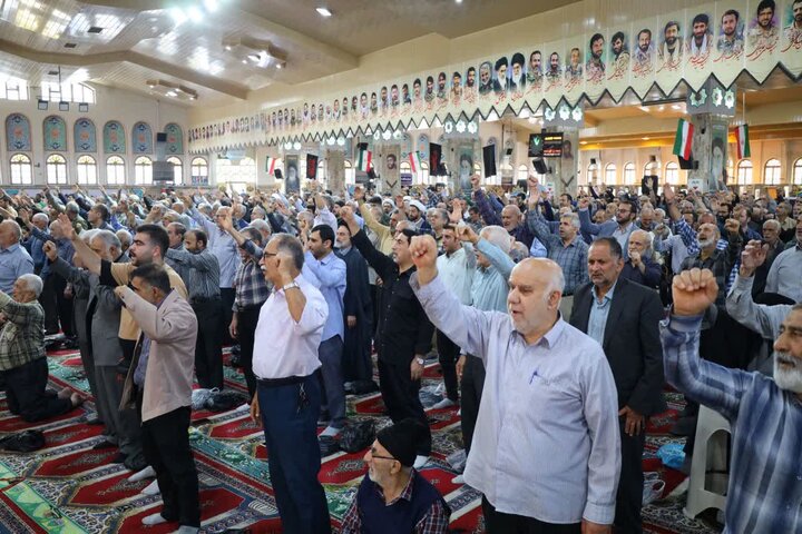 تصاویر/ نماز عبادی سیاسی جمعه در شهرستان ساری